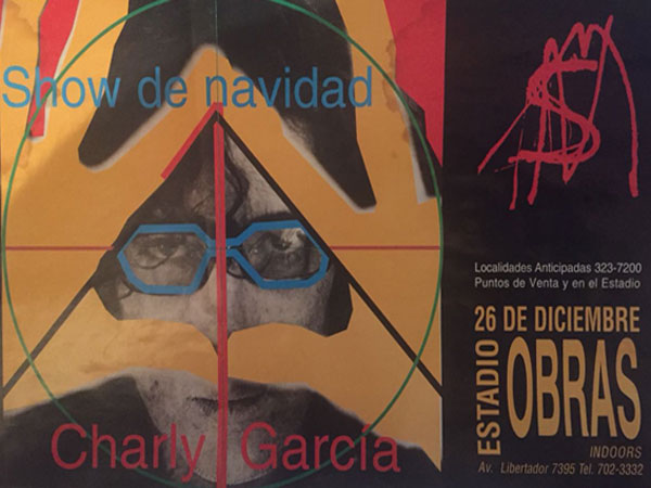 Charly García, El Aguante - Estadio Obras, 1998